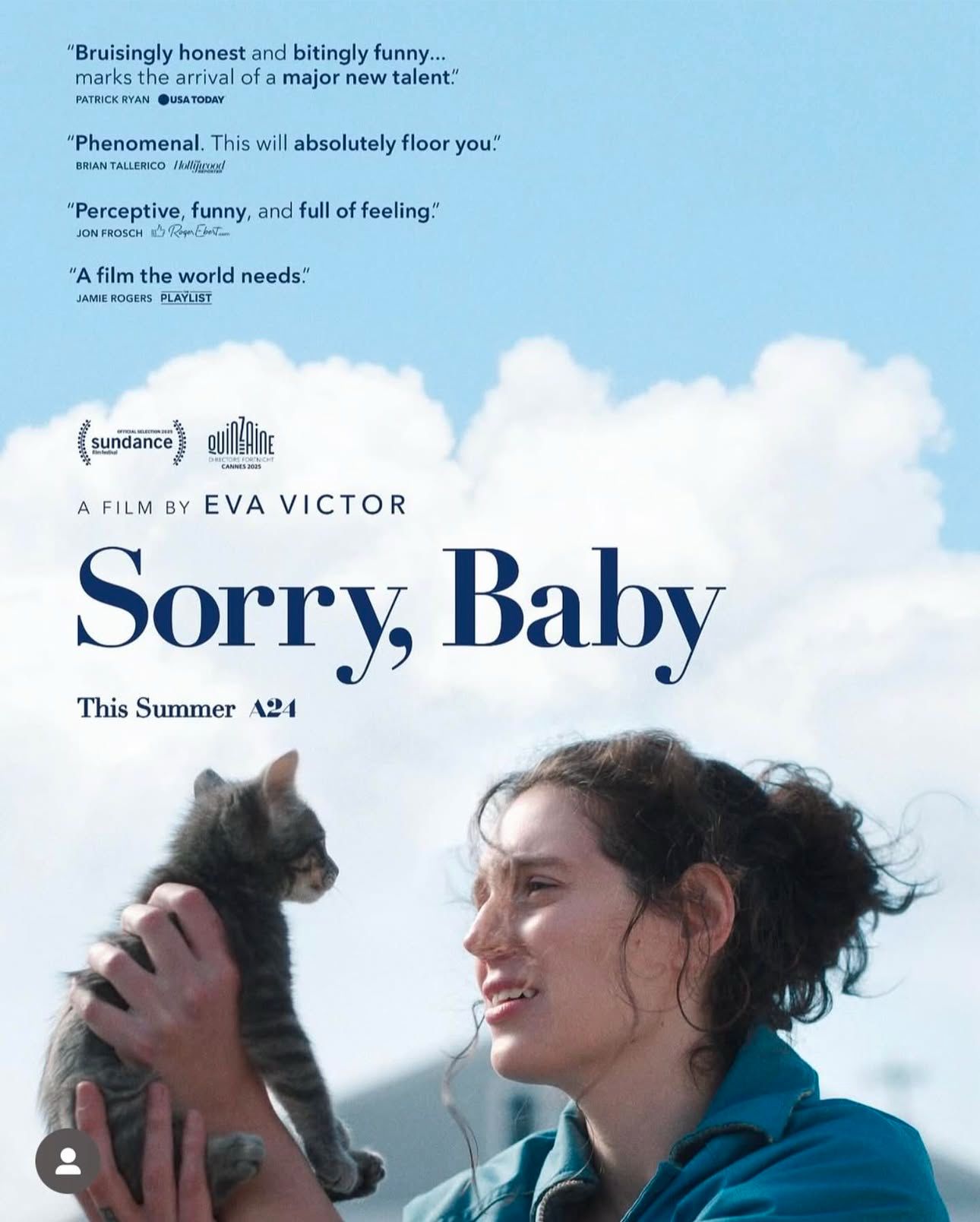 Poster Sorry, Baby